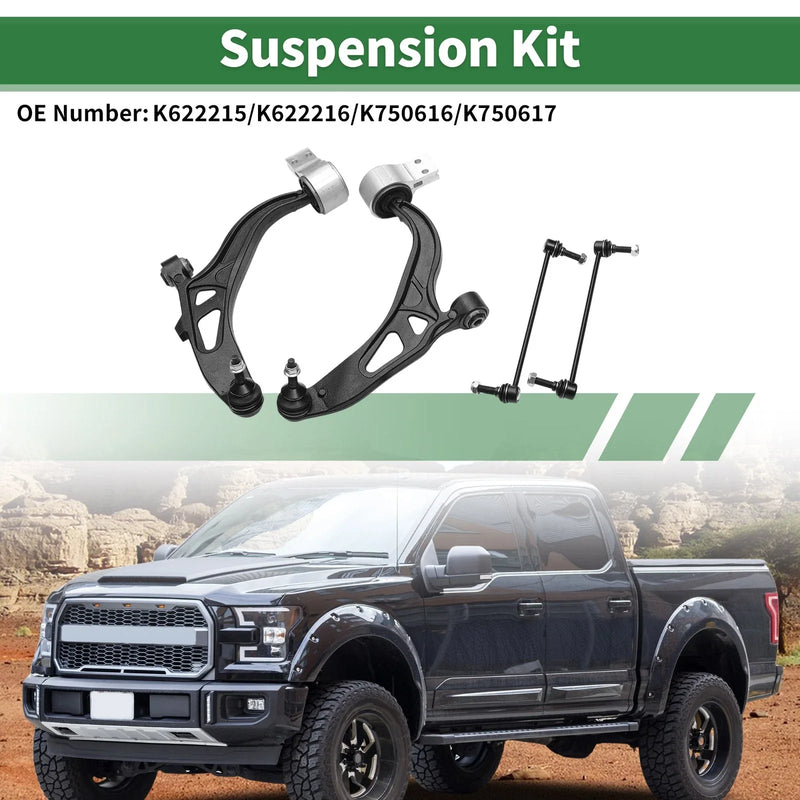 Ford Explorer 4 Pc Front Lower Control Arms (2011-2018)