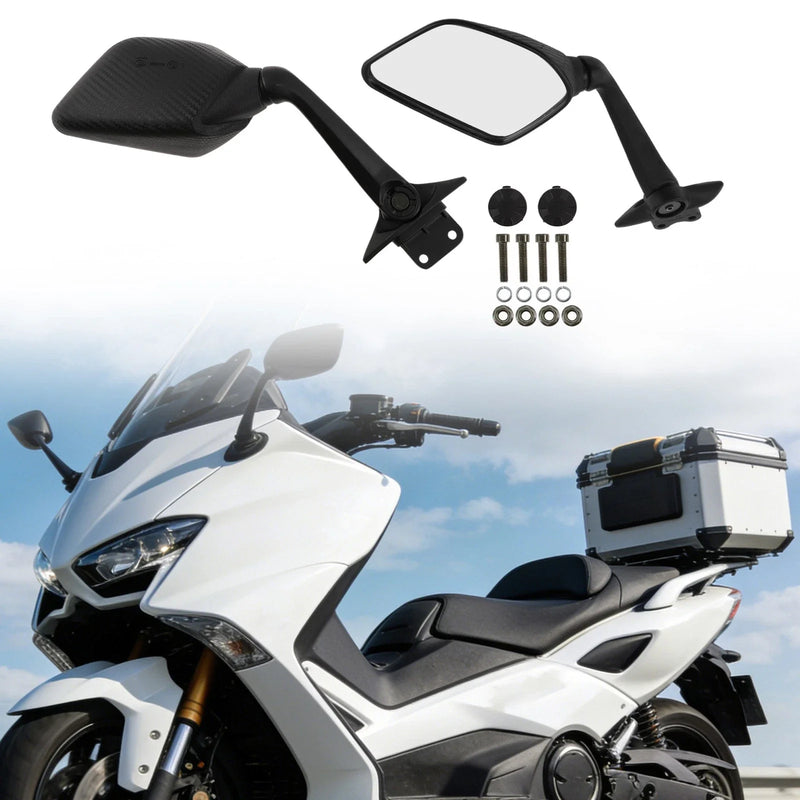 YAMAHA TMAX530DX Rear View Mirrors / 1 Pair / Mount (17–18)