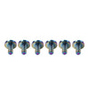 Bike Motorcycle 6 x M5x15mm Titanium Bolts Truss Torx Screws