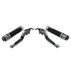 BMW S1000R S1000RR Titan Extendable Brake Clutch Lever Grip Set (2010-2023)