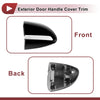 Toyota Corolla Black Exterior Door Handle Cover Trim (2014-2018)