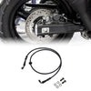 Bike 130 cm Motorcycle Brake Clutch Oil Hose Nylon PU Stainless Wire Braid