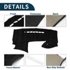 Mazda Premacy MK3 Sun Protector Black Dashboard Cover Mat (2005-2016)