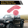 Jeep Gladiator JT (2018-2024) - Pink Seat Adjustment Button Cover Trim