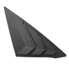Honda Civic Matte Black Side Window Louver Covers (2022)