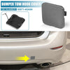 Infiniti Q50 Rear Bumper Tow Hook Cover Gray (2014-2018)