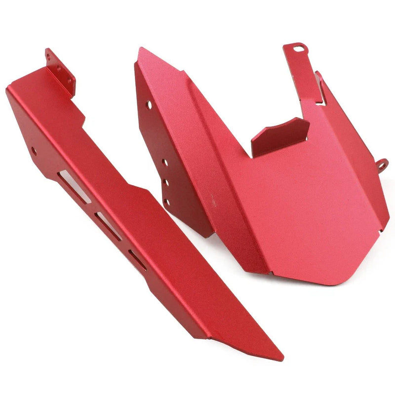 YAMAHA MT-07 Aluminum Billet Chain Guard Cover Red (2014-2016)