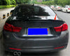 BMW 4 Series F32 Coupe 2014-2020 - Glossy Black Rear Spoiler Wing