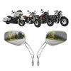 Harley Touring Road Electra Street Glide Chrome Rear View Mirrors (1994-2022)