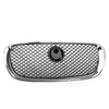 Jaguar XF (2008-2011) Chrome Black Front Bumper Upper Grille