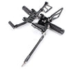Suzuki GSXR1000 GSXR600 GSXR750 (2000-2005) Black Rearsets Foot Pegs