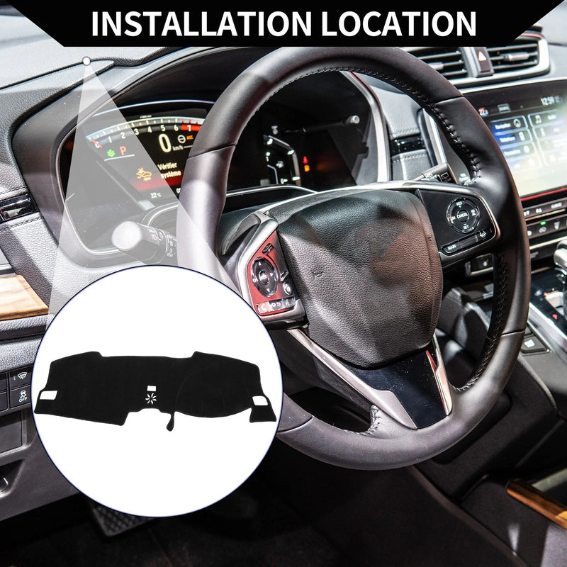 Honda Civic 11th 2021-2024 Protector Black 1 Set Dashboard Cover Mat