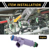 Ford F-150 2009-2010 6 Holes Purple 1 x Unit Fuel Injector Nozzle