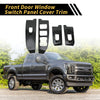 Ford Maverick Carbon Fiber Front Door Window Switch Panel Set (2022-2024)