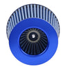 3 Inch Universal Blue Car Inlet Short Ram Cold Air Intake Filter
