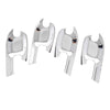 Isuzu D-Max Chrome Door Handle Bowl Covers (2021-2023)