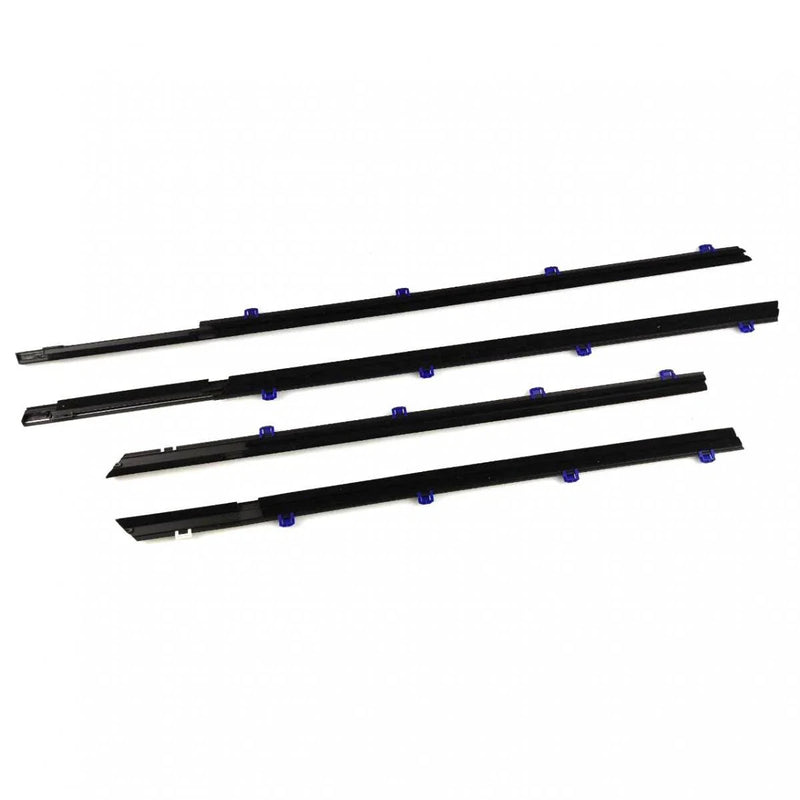Outer Weatherstrip Door Belt Set 4 Black Fits Honda Civic FB 4D SED 2012-16 D05