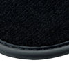 Rolls Royce Dawn (2016-2023) 2 x Black Leather by AutoWin Black Floor Mats