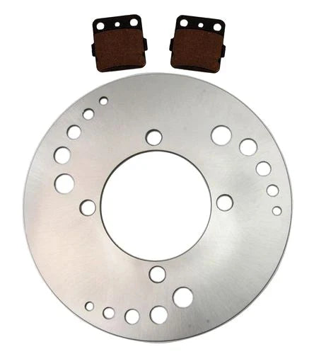 Front Disc Brake Rotor & Pads 2 x Honda Rancher 420 (2007–2013)