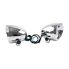 Custom Chrome Motorcycle Passing Spot Light Fog Lamp Head Light (N/A)