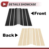 Ford Edge (2007-2014) Black 8 Pcs Door Pillar Window Trim
