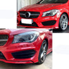 Benz C117 CLA200 CLA220 CLA45 2 x Front Bumper Air Vent Trim Grilles (2013-2016)