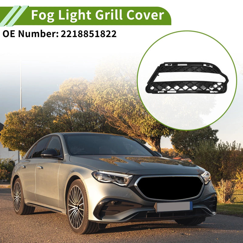 Mercedes Benz S-Class (2006-2013) Black Front Right Fog Light Grill