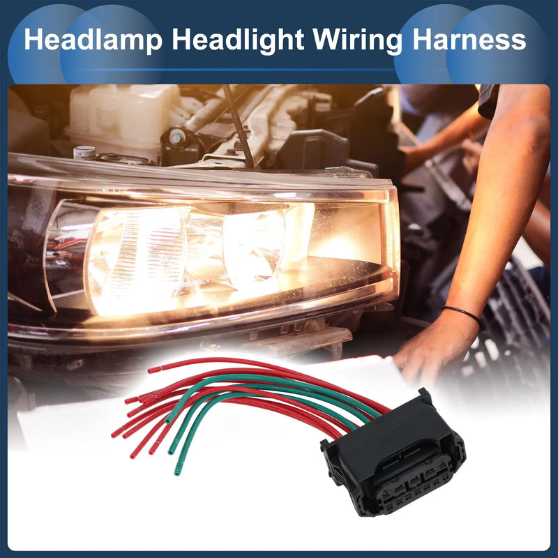 BMW 5 Series GT Headlight Wiring Harness Assembly (2013-2017)