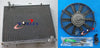 Mitsubishi Pajero NM NP NS NT 3.0L-3.8L V6 Aluminum Radiator + Fan