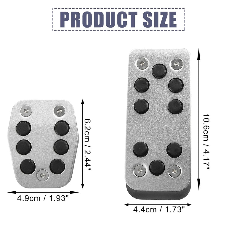 Ford Focus (2014-2018) - 1 Set Accelerator & Brake Pedal Covers
