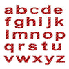 Vehicle 1pc Car Badge Lowercase Alphabet Letter Decals