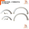 Isuzu D-Max DMAX Ute Pearl White Fender Flares (2020-2022)