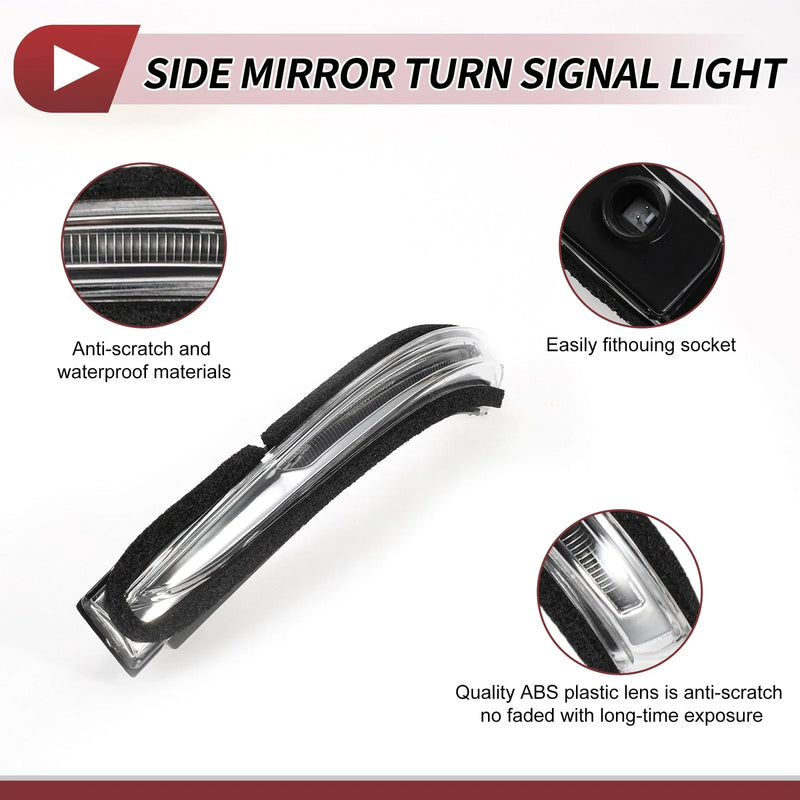 Hyundai I10 Left LED Car Mirror Turn Signal Light (2014-2017)