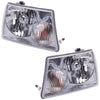 LH RH Headlights For Ford Ranger 2001-2011 Halogen w/