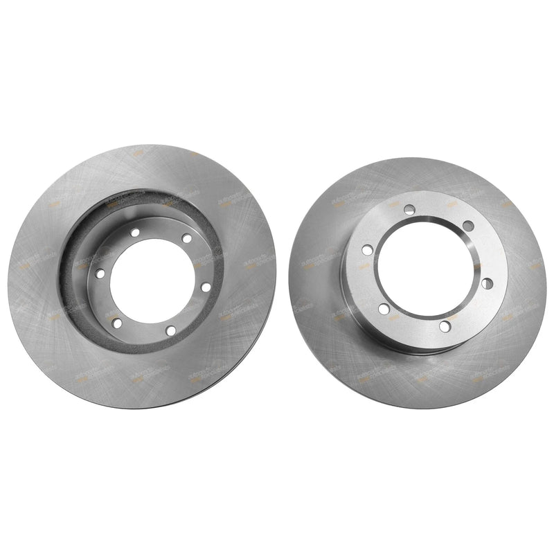 Toyota Hilux 2 x Front Disc Brake Rotors (1988–1998)