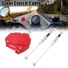 Motorcycles Stunt Clutch Easy Pull Cable Line Clutch Economizer System Red