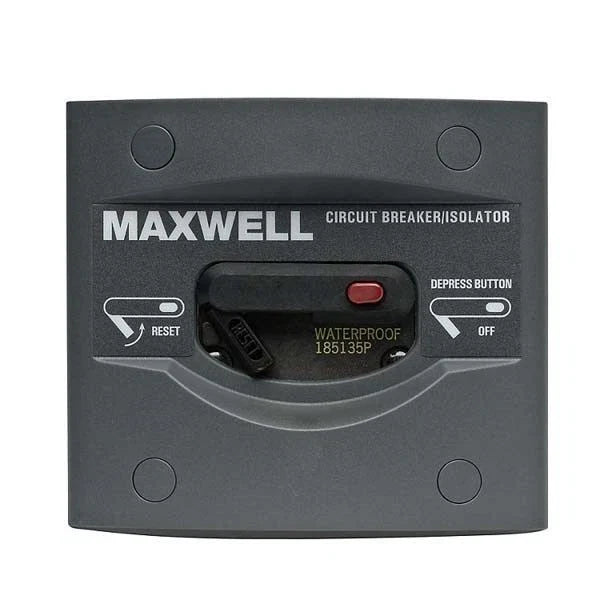 Anchor Winches Maxwell Circuit Breaker Isolator 80 Amp Waterproof