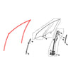 Honda Accord Sedan 2008-2011 Front Rear Door Glass Run Channel