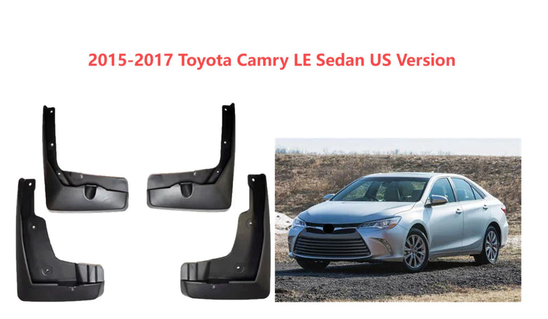 2015-2017 Toyota Camry LE Sedan Mud Flaps (2015-2017)