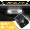 Toyota Tacoma 2 x License Plate Light Tag Lamp White Clear Lens (1995–2004)