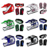 Kids S M L XL Youth ATV Helmet DOT Offroad Racing