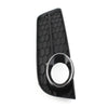 Audi A5 Fog Light Grille Cover with Chrome Ring (2008-2011)