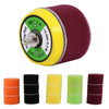 Round Sponge Flat Waxing Cleaning Detailing Polishing Pads Spare