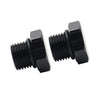 Aluminum 4AN Block Off Cap ORB Plug Male Fitting Adapters