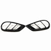 Benz W205 C250 C43 AMG Carbon Fiber Front Bumper Grill Fog Air Vent Cover