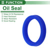 Oil Seal Rotary Shaft Seal TPU 40x50x8mm Blue 5 Pcs