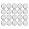 Car Clips / 20Pcs / White Panel Retainer Trim With Washers