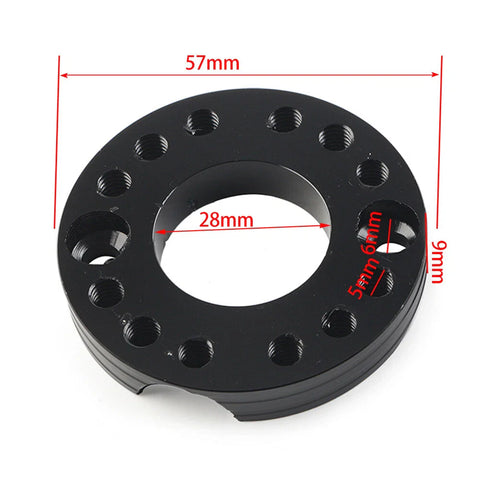 Pit Dirt Bike 28mm Carburetor Intake Manifold Spinner Plate Adapter