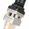 Spray Gun Air Pressure Filter Gauge & In-Line Water Oil Trap (0-150 PSI)