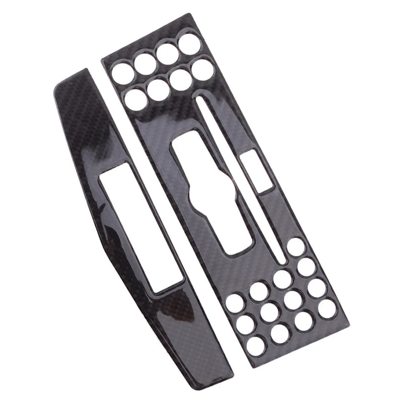Benz C-Class W204 Carbon Fiber Console CD Panel Trim (2007-2010)